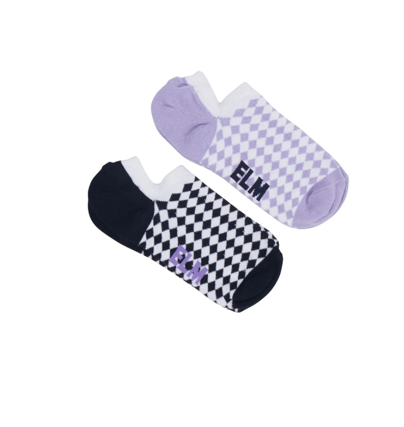 Elm Ladies No Show Sock 2 Pk