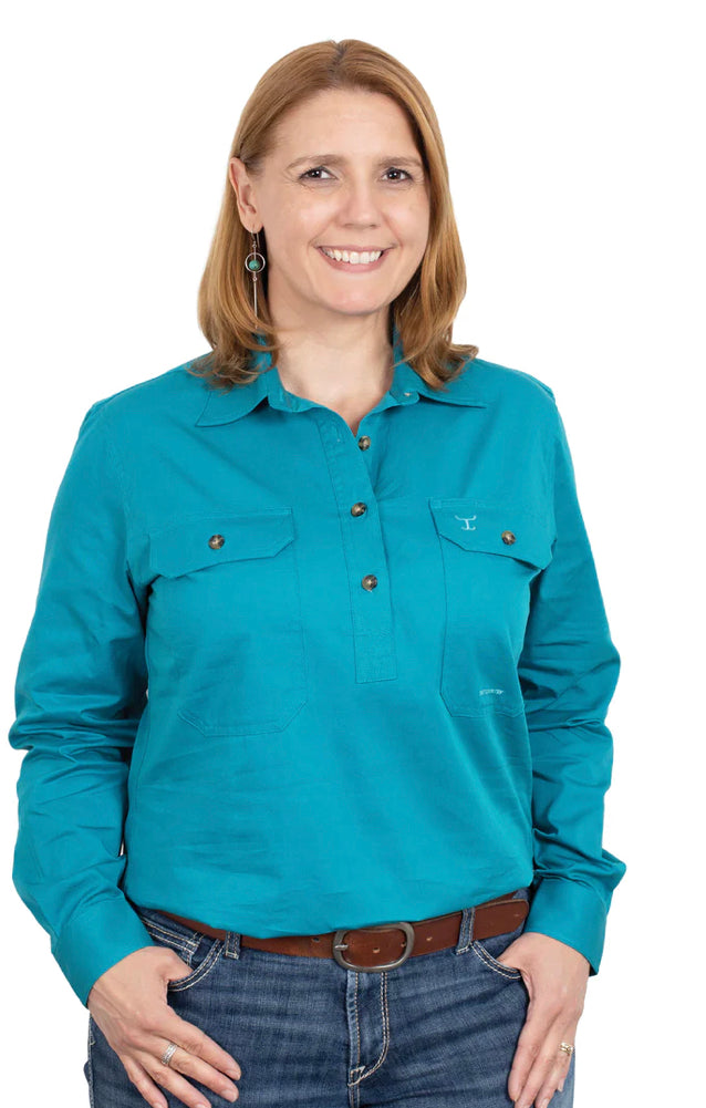 Just Country Ladies Jahna Work Shirt