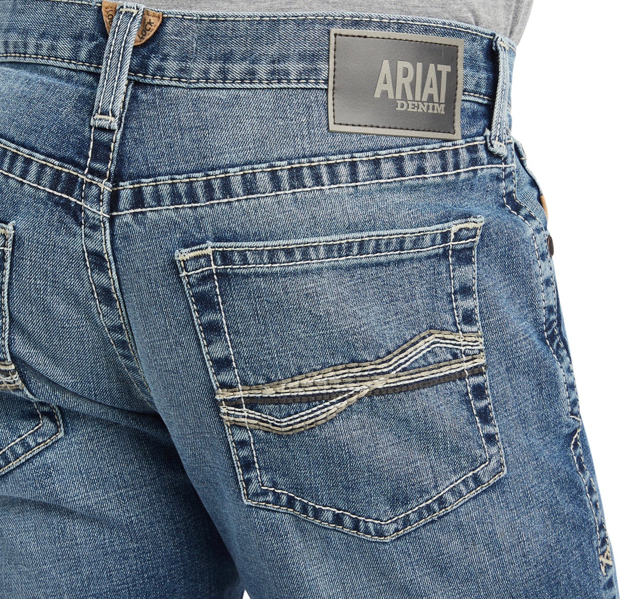 Ariat Mens M5 Straight Leg Bauer Fargo Jeans 10042207