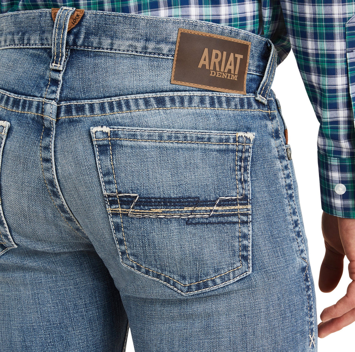 Ariat Mens M7 Straight Leg Stowell Poplar Jeans 10043188