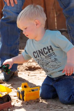 Cinch Boys & Toddlers Rodeo T-Shirt - Light Sage - MTT7671096