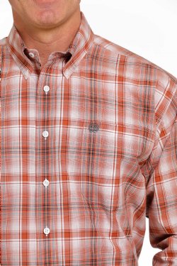 Cinch Men's Plaid Button-Down Western Shirt