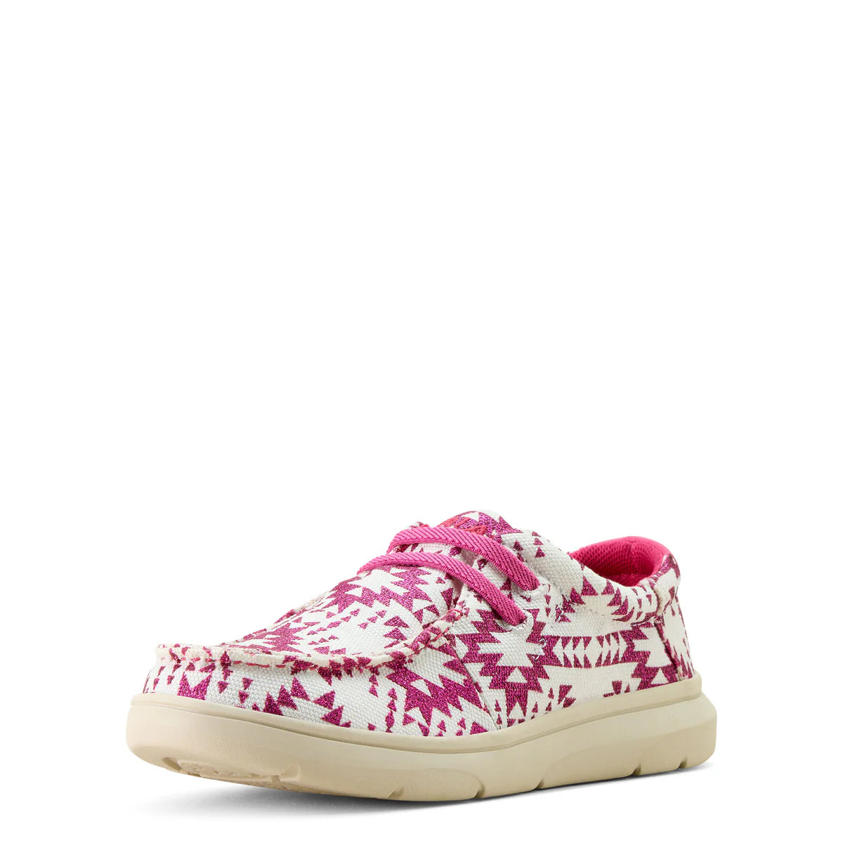 Ariat Kids Hilo - Bright Rose Southwestern Glitter - 10063934
