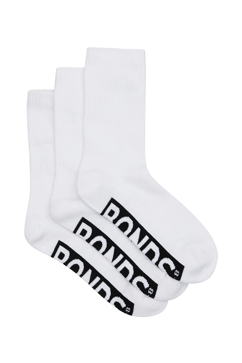 Bonds Ladies Cushioned Crew Socks