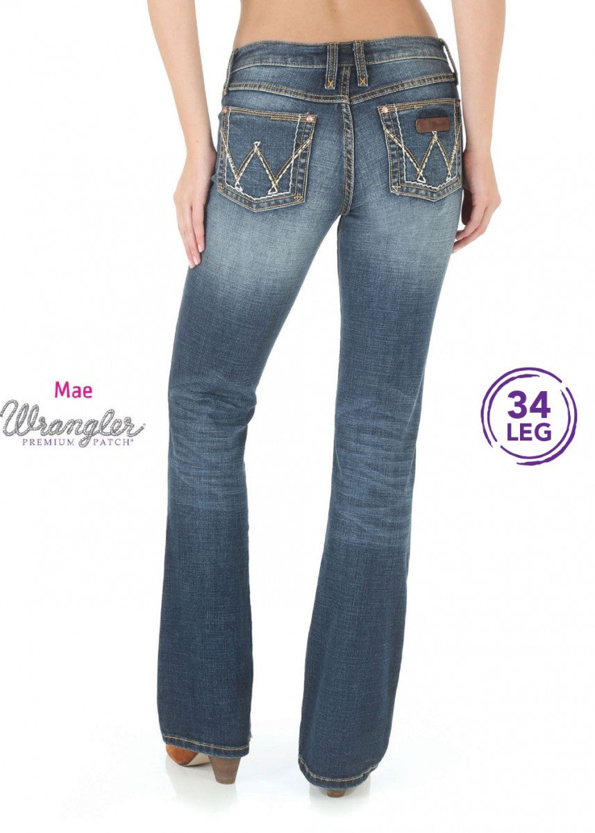 Wrangler Ladies Retro Mae Jean
