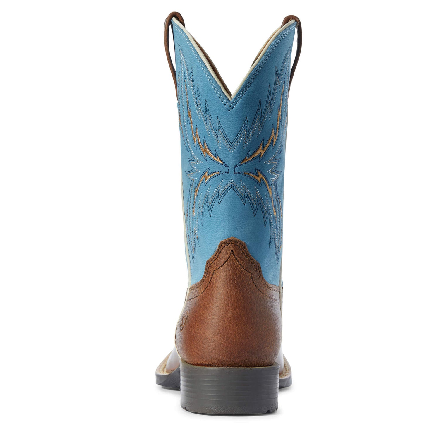 Ariat Kids Arena Rebound Billy Brown/Wild Blue Boot