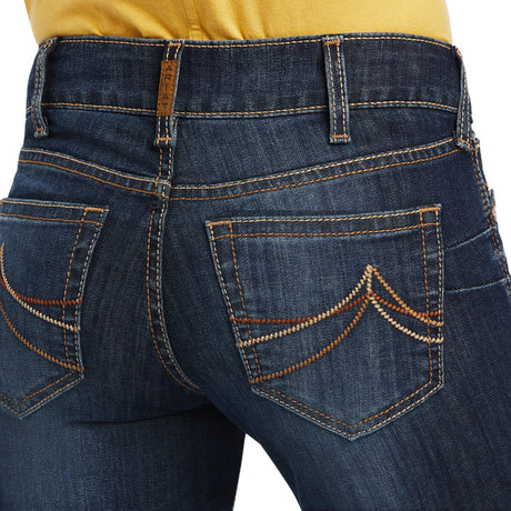 Ariat Ladies R.E.A.L.™ Mid Rise Octavia Straight Jeans Burbank -10041060
