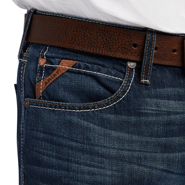 Ariat Mens M2 Traditional Relaxed 3D Garby Boot Cut Jeans -10041101 Big Sur