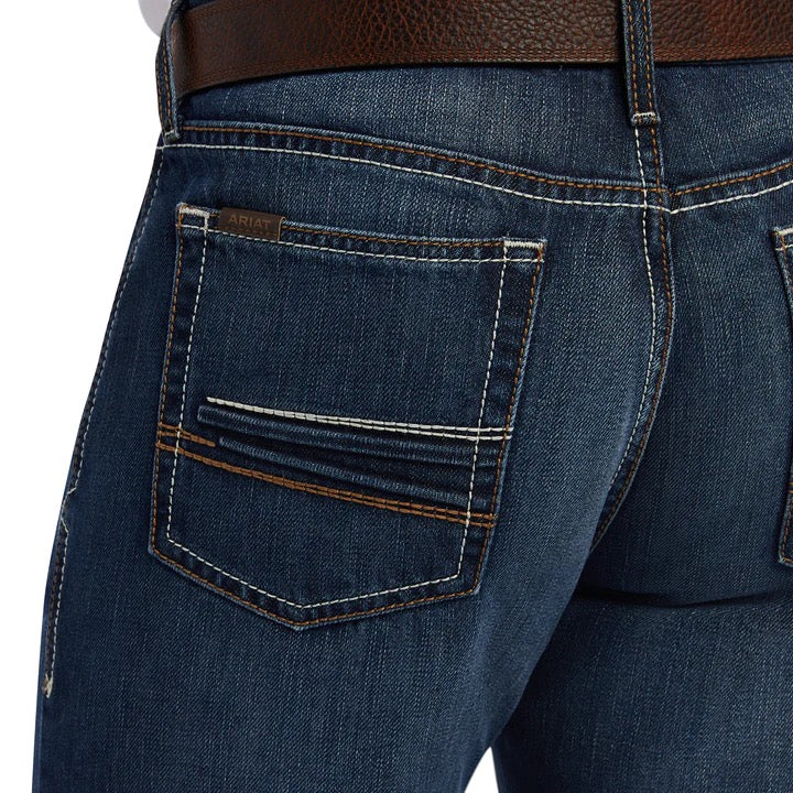 Ariat Mens M2 Traditional Relaxed 3D Garby Boot Cut Jeans -10041101 Big Sur