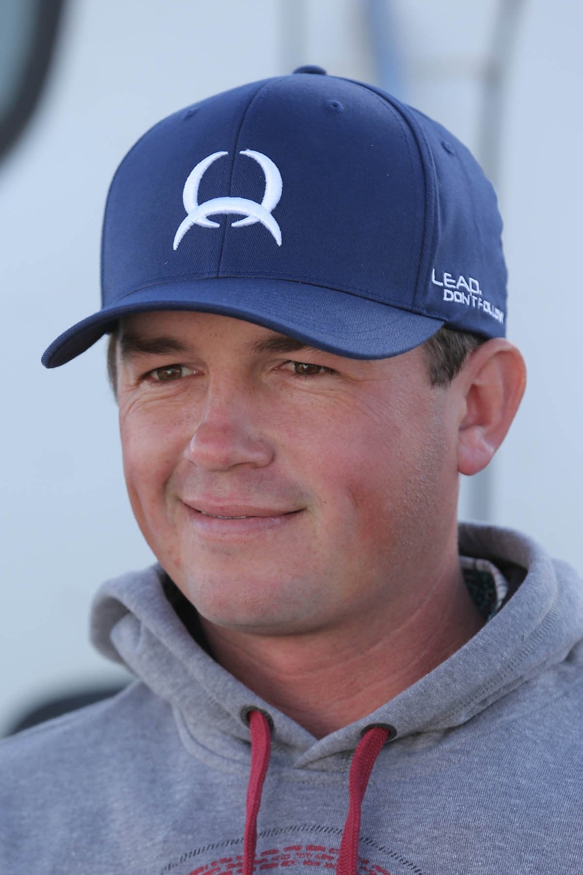 Cinch Lead Don't Follow Navy flex fit cap