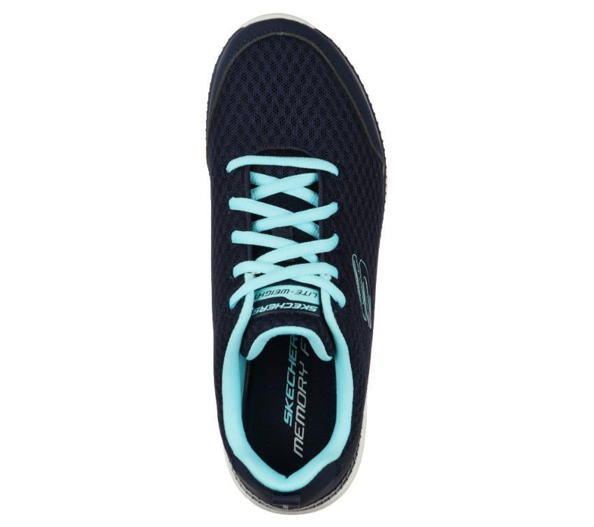 Skechers Ladies Bountiful Shoe Navy/Light Blue