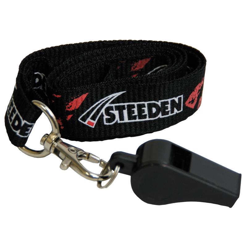 Steeden Plastic Whistle & Lanyard