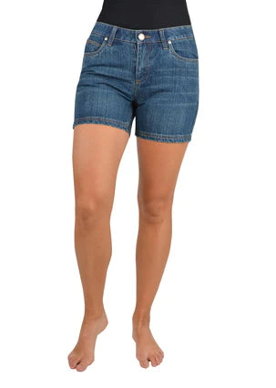 Wrangler Womens Ultimate Q-Baby Booty Up Denim Shorts