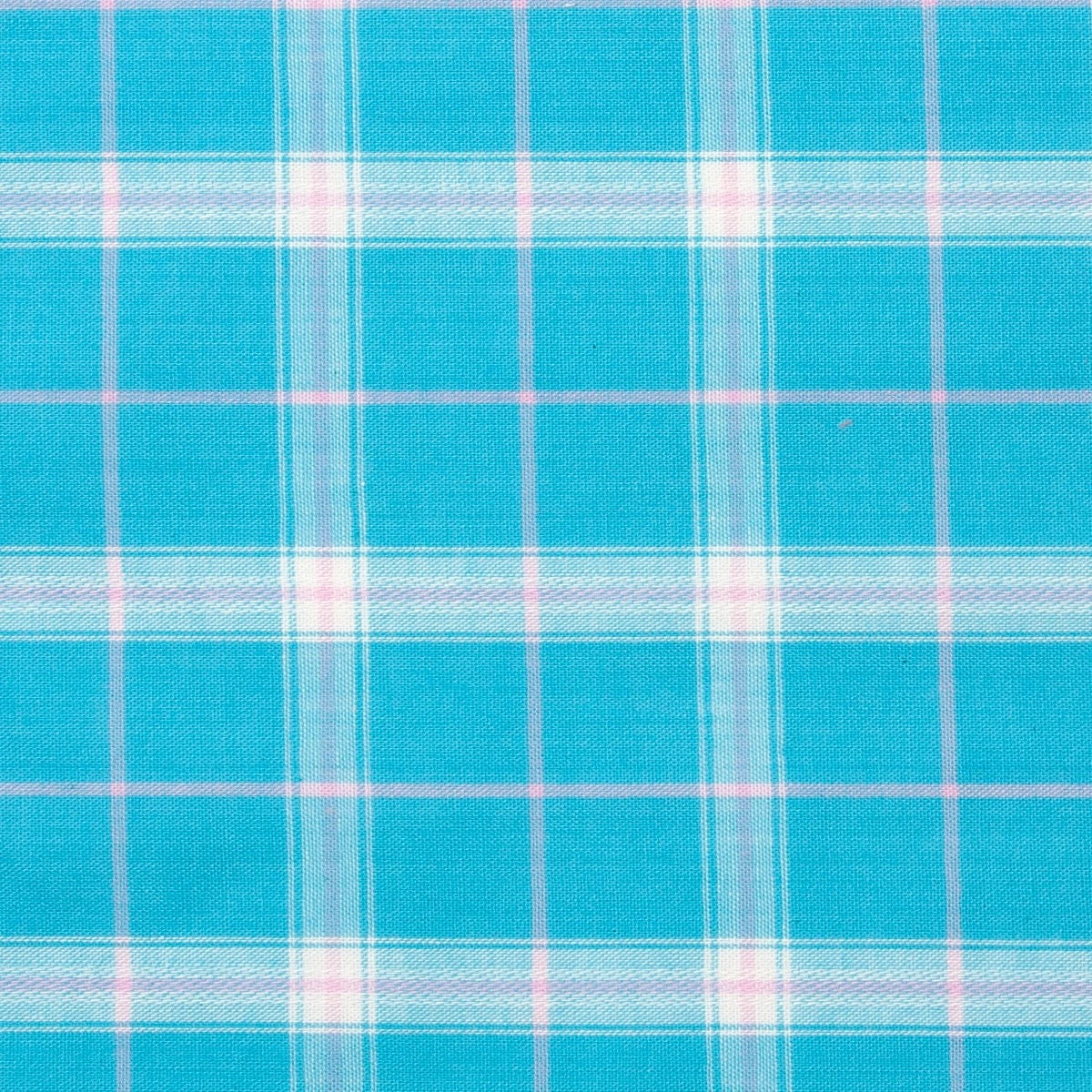 Just Country Girls Harper 1/2 button shirt-Aqua Plaid GWLS2183