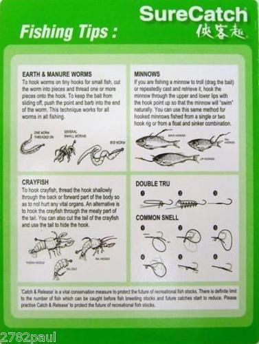 Sure Catch 140pce assorted hook pack