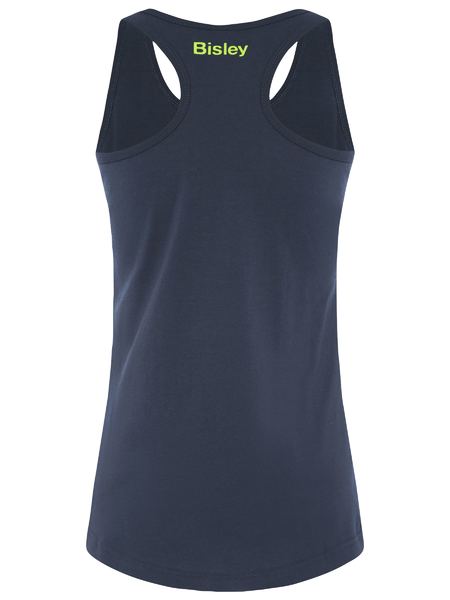Bisley BKSL063 Women's Cotton Logo Singlet
