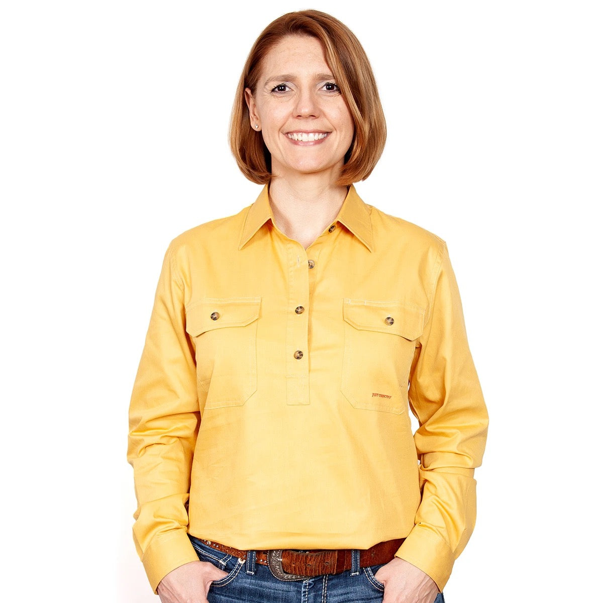 Just Country Ladies Jahna workshirt Pastels