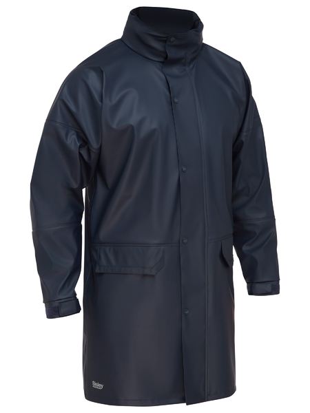 Bisley BJ6835 Stretch PU Navy Rain Coat