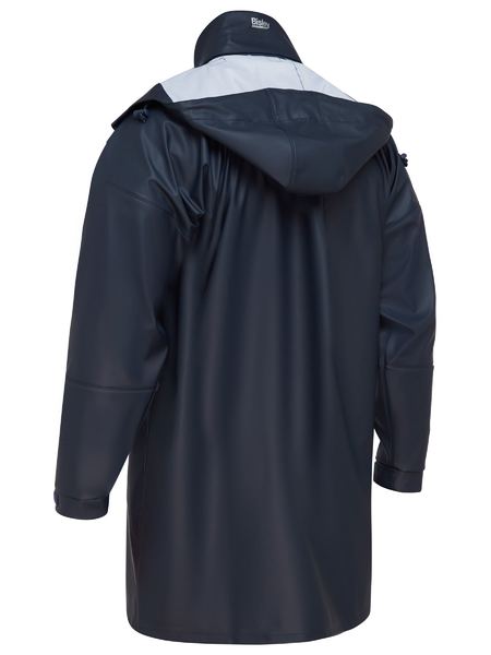 Bisley BJ6835 Stretch PU Navy Rain Coat