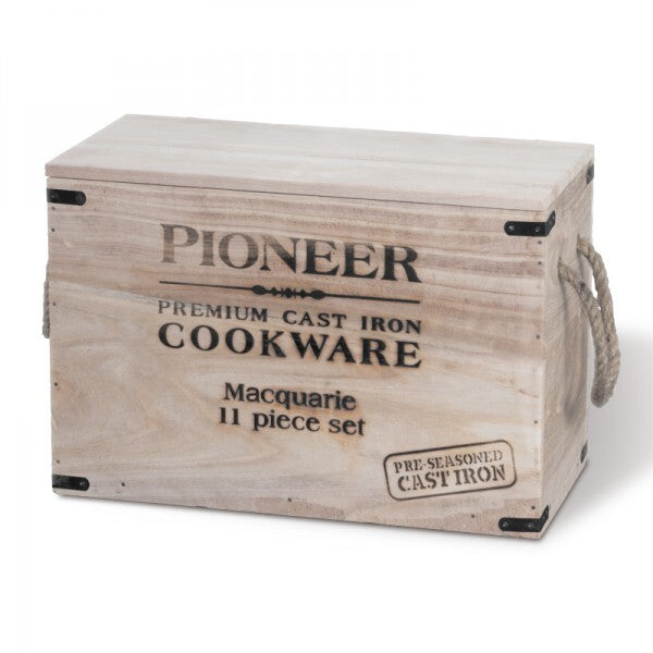 Campfire 11 piece Cast Iron Boxed Set-INSTORE PICKUP ONLY