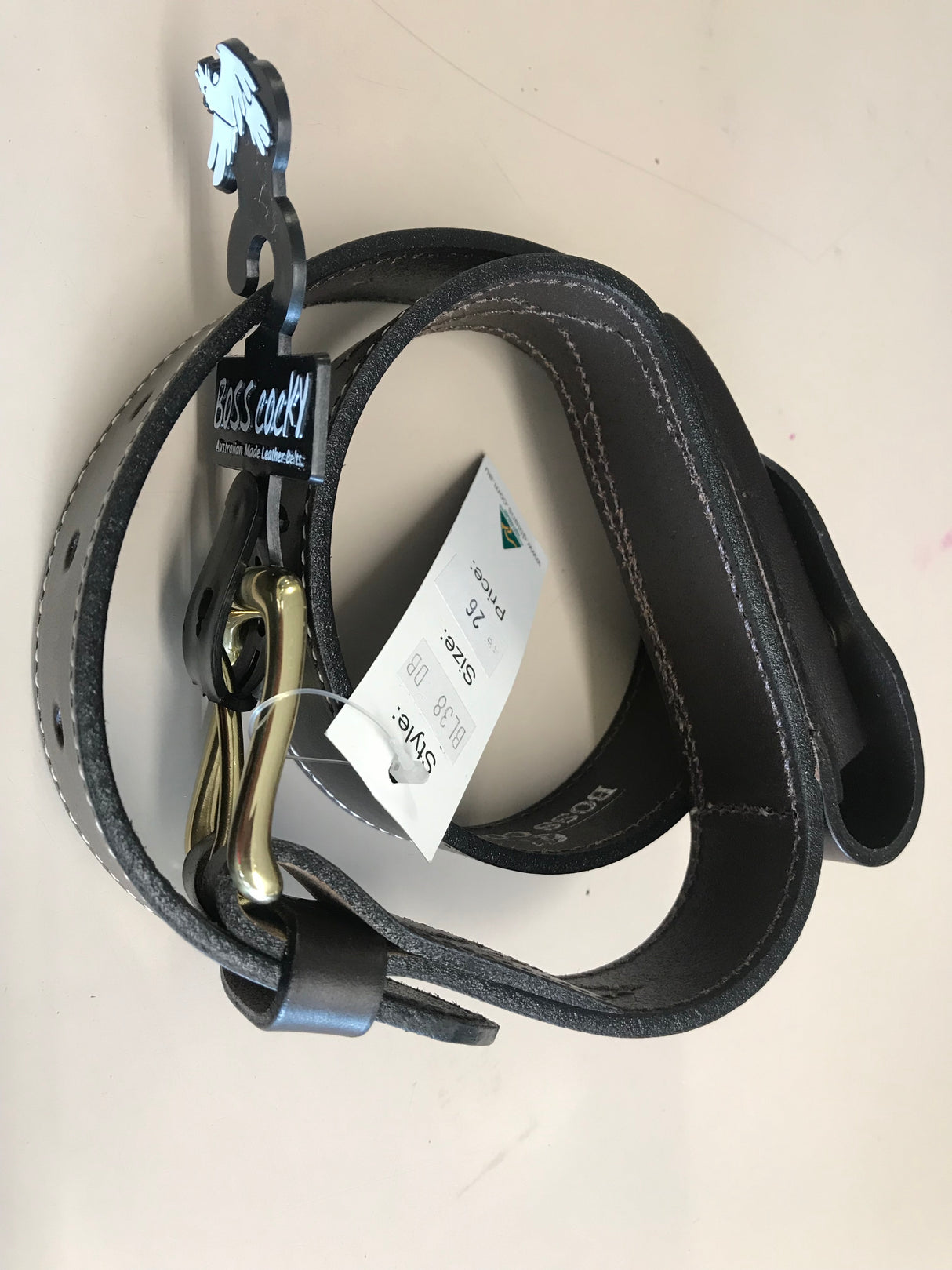 Boss Cocky Cattleman Belt press clip pouch 35mm