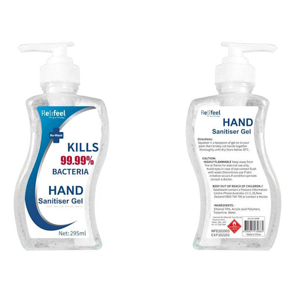 Relifeel Hand Sanitiser Gel