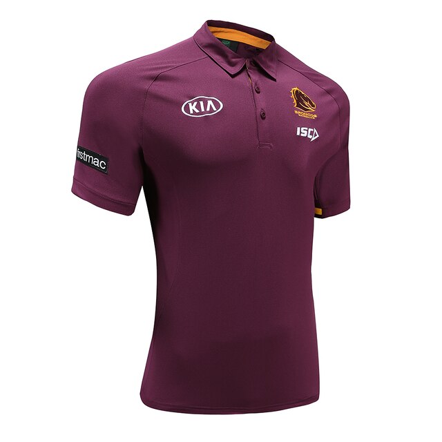 ISC Brisbane Broncos 2020 Kids Media Polo