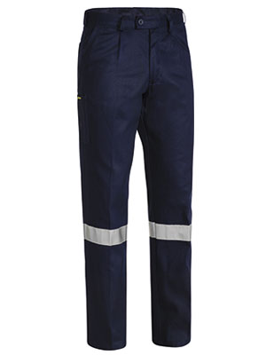 Bisley Mens BP6007T Original 3M Taped work pant navy