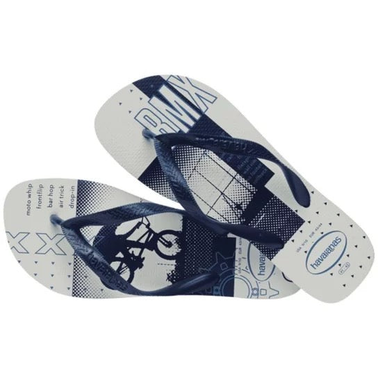 Havaianas Mens Top Athletic Thongs Branco/Marinho
