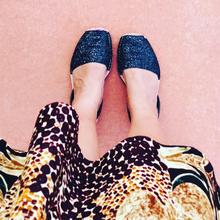 Pons Avarca Navy Glitter Sandal