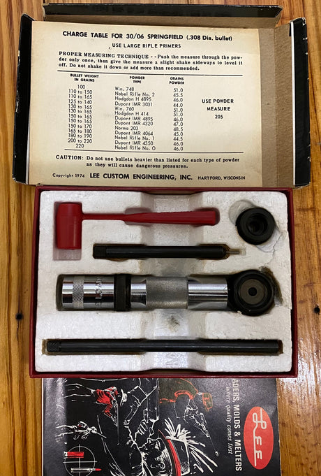 Lee Loader Complete Reloading Tool Kit .30-06