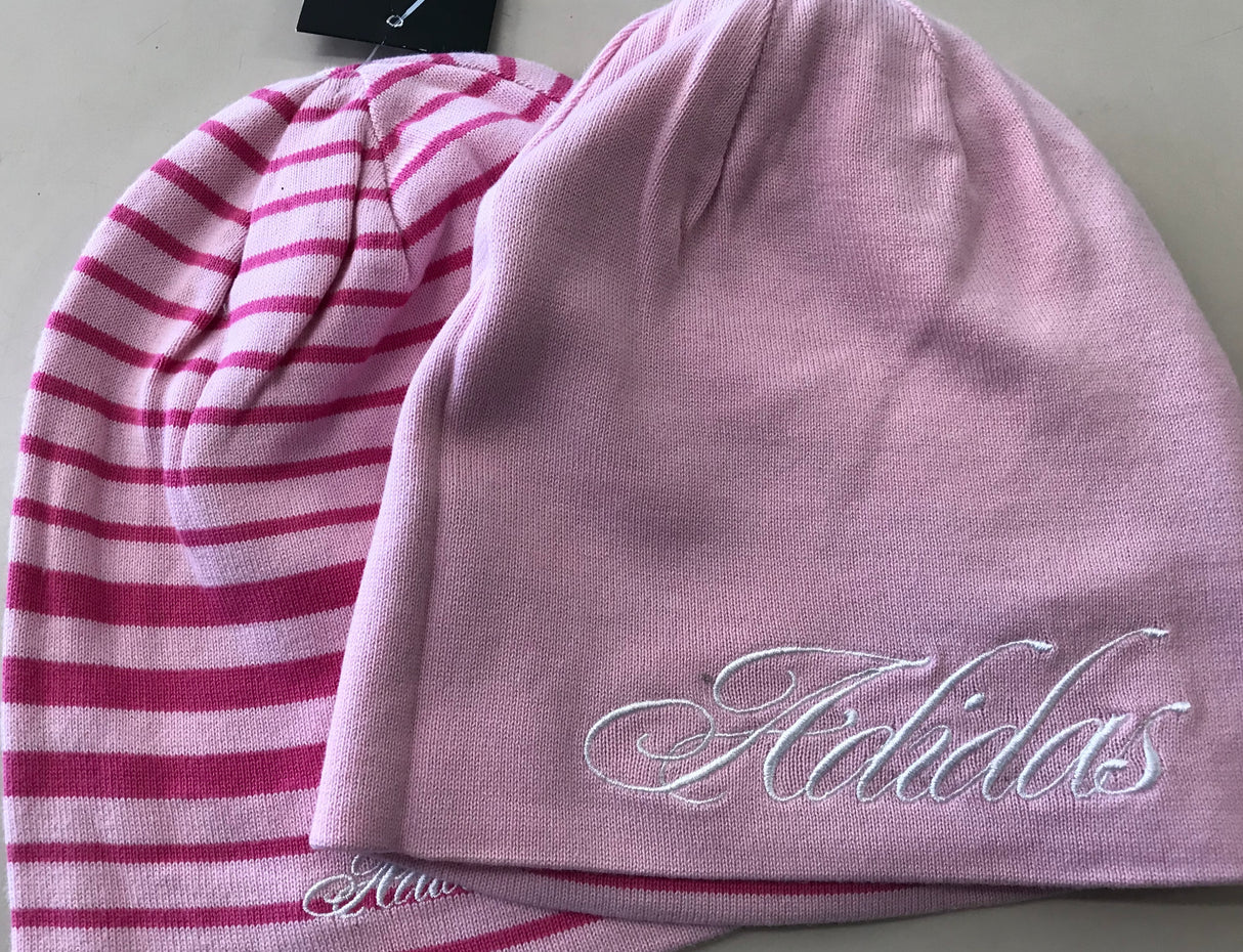 Adidas Youth Reversible Beanie Fresh Pink/Bloom
