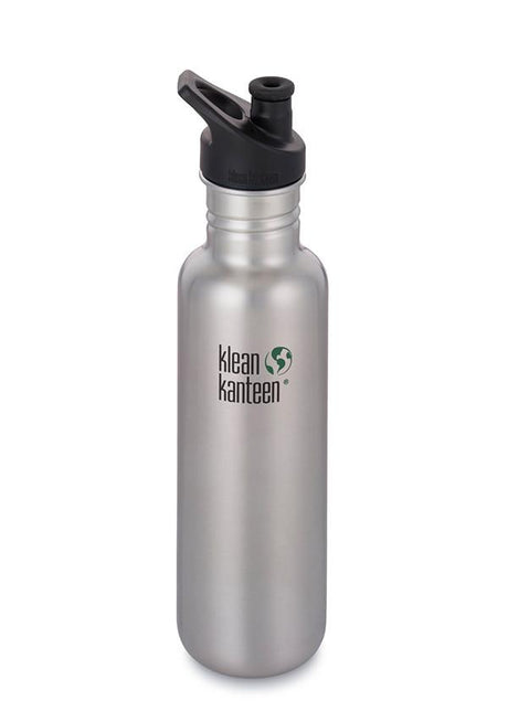 Klean Kanteen Classic 800ml non insulated sport cap 3.0 water bottle