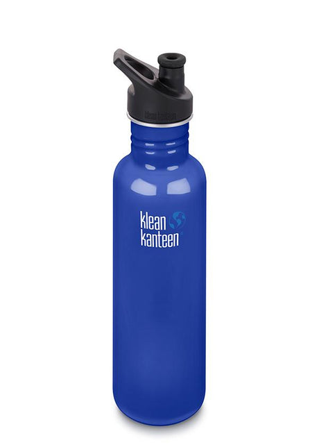 Klean Kanteen Classic 800ml non insulated sport cap 3.0 water bottle