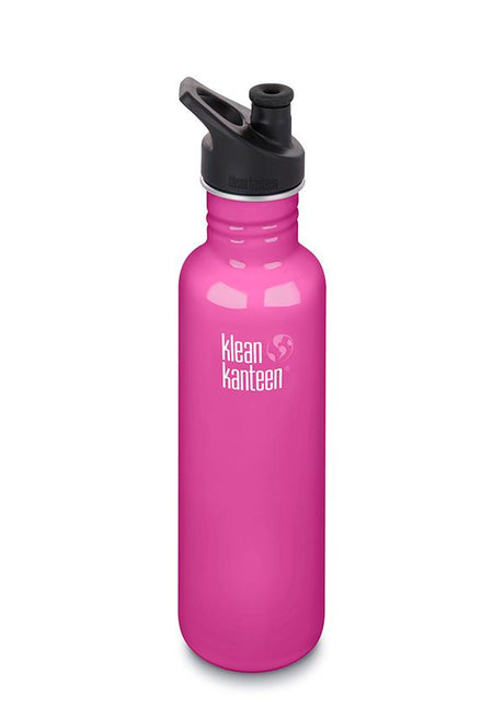 Klean Kanteen Classic 800ml non insulated sport cap 3.0 water bottle