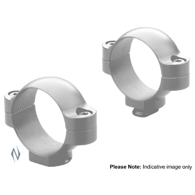 Leupold STD Rings 1" Matte or Silver, Low Med or High