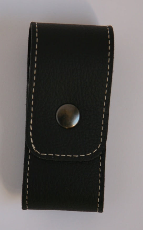 Maserin Black Leather Sheath