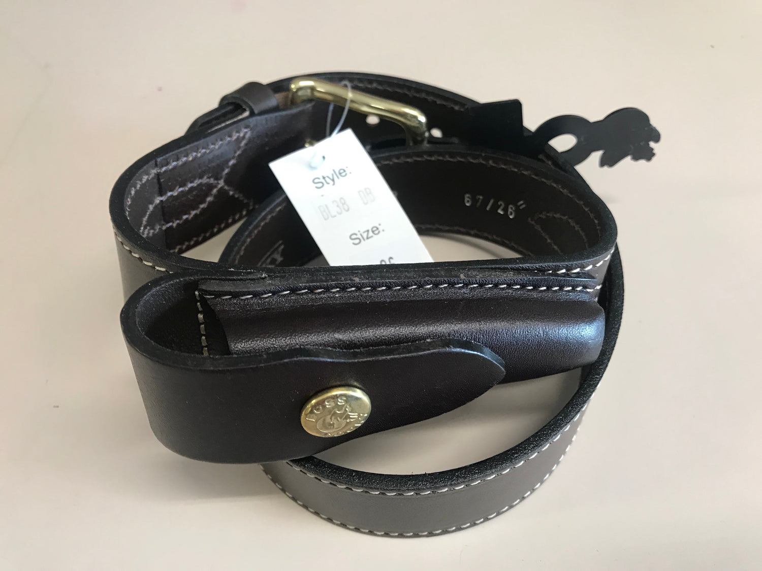 Boss Cocky Cattleman Belt press clip pouch 35mm