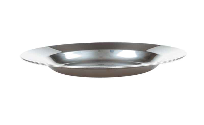Oztrail Stainless Steel Dinner Plate