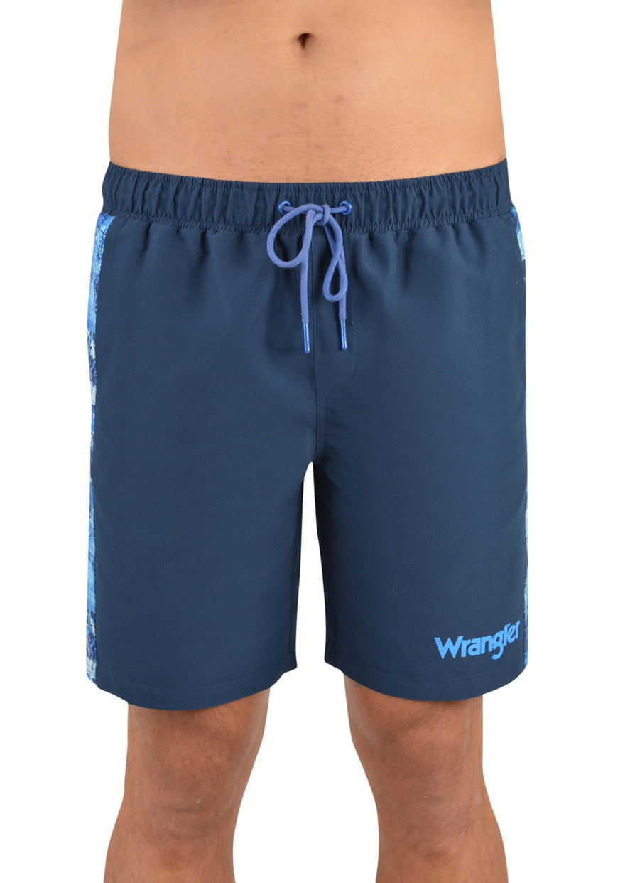 Wrangler Mens Forster Boardshort Black/Tan