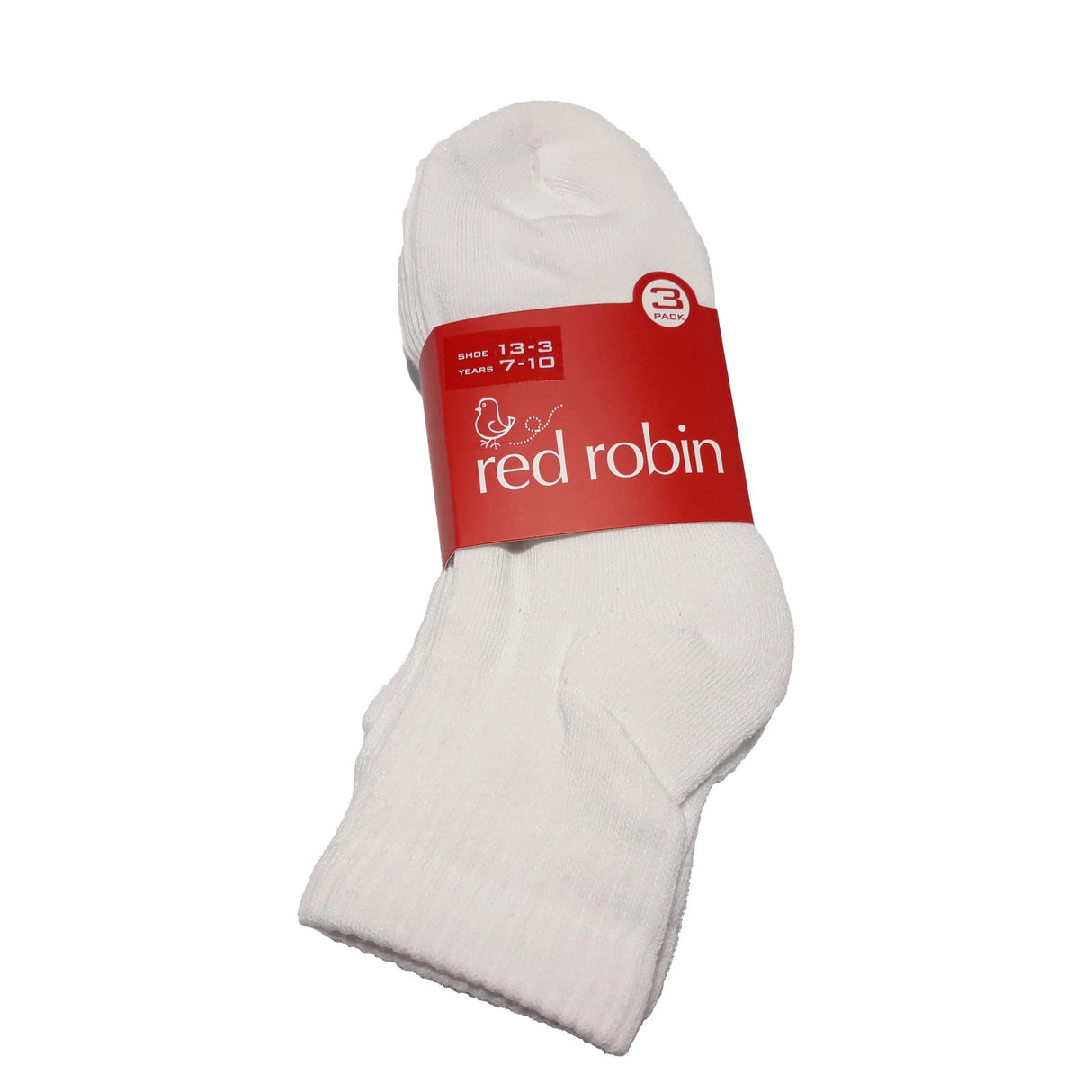 Red Robin Delight 3 pack Kids Socks
