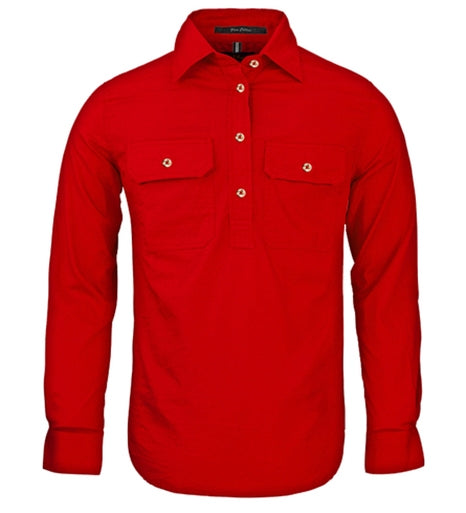 Ritemate Pilbara Ladies Closed Front L/S Shirt RM300CF