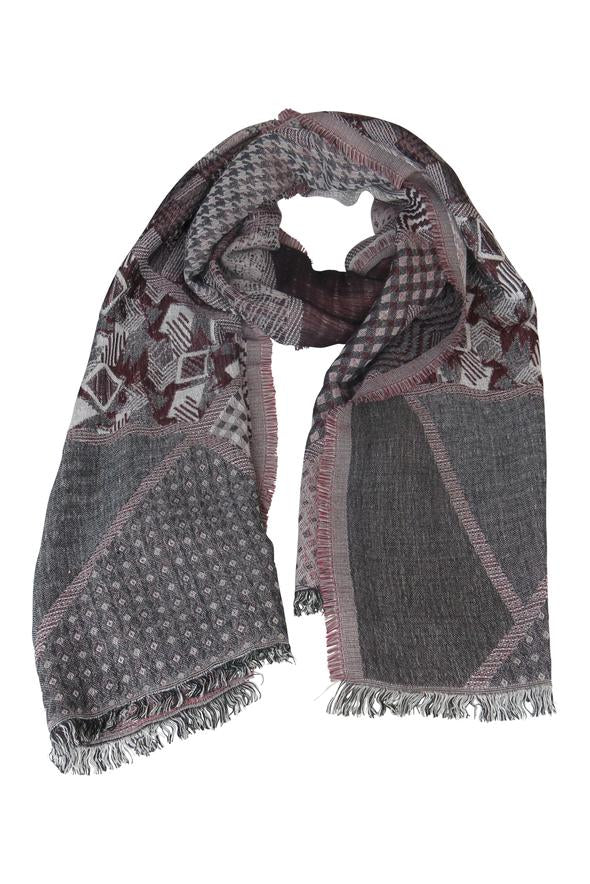 Morgan & Taylor Tamara Scarf Burgundy