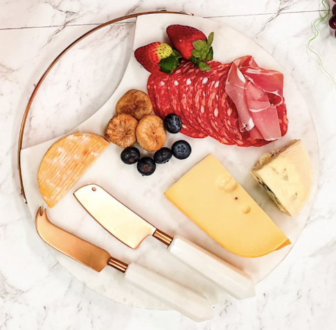 Clinq Marble Cheese Knife Set