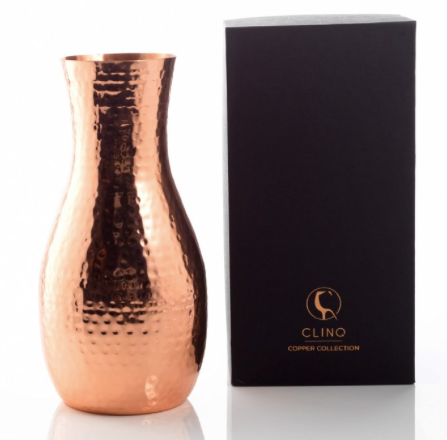 Clinq Hammered Copper Carafe 750ml
