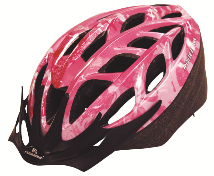 Rosebank Escape Sportsbike Helmet Pink Butterfly