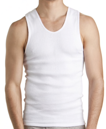Bonds Mens Chesty 2 pack white singlets