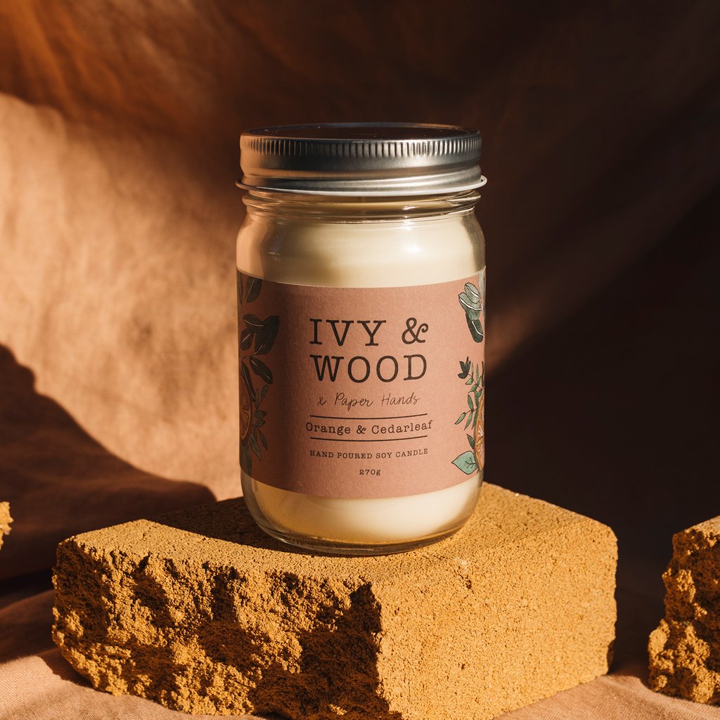 Ivy & Wood Mason Jar Soy Candles