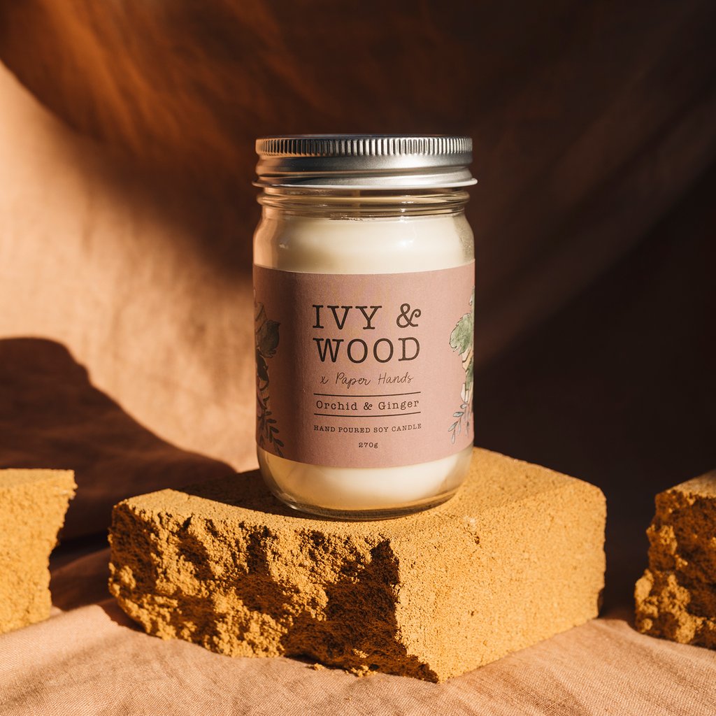 Ivy & Wood Mason Jar Soy Candles