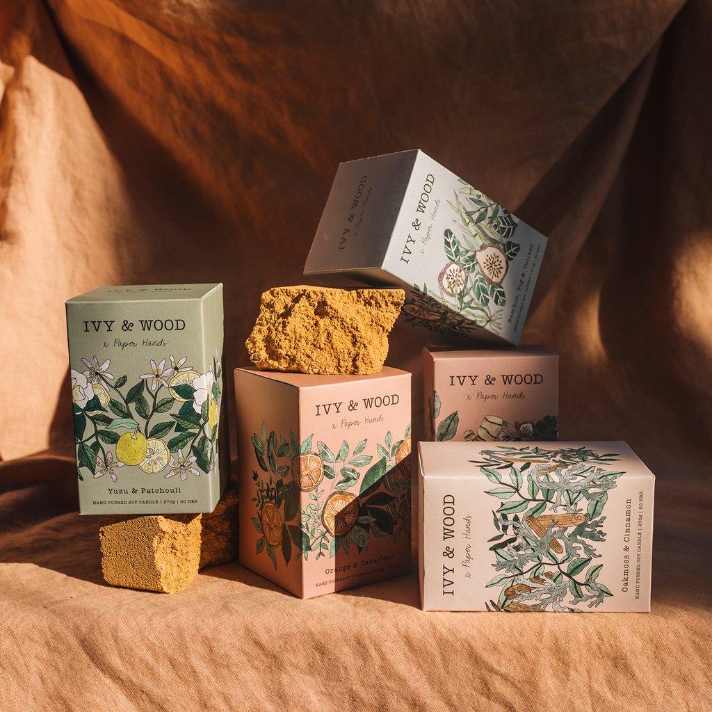 Ivy & Wood Mason Jar Soy Candles